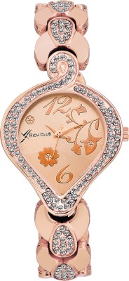 Rich Club RC-1295 Dazzling Rose Gold Watch  - For Girls   Watches  (Rich Club)
