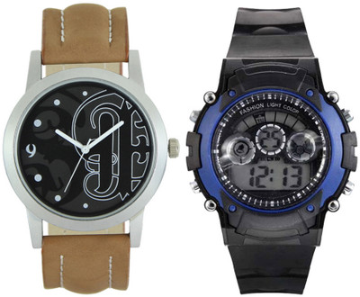 

CM Kids Watch Combo With Premium And Sporty Look LR 0014_ Blue Sport Watch - For Boys