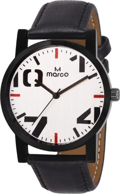 MARCO ELITE MR-GR 114 010 WHT BLK Watch  - For Men   Watches  (Marco)