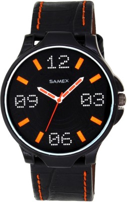 SAMEX STYLISH FASHIONABLE LATEST BRANDED COLOURFULL CASUAL BIG BILLION DAYS SALE Watch  - For Men   Watches  (SAMEX)