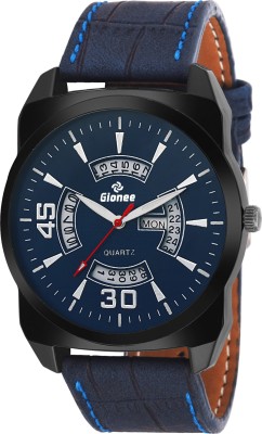 Gionee Gionee1003 Day and Date Blue Dial Casual Walk Series Watch  - For Men   Watches  (Gionee)