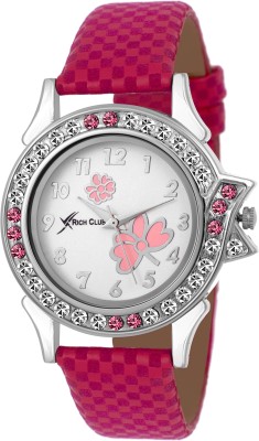 Rich Club RC-2252Pnk Diamond~Studded Fantastic Watch  - For Women   Watches  (Rich Club)