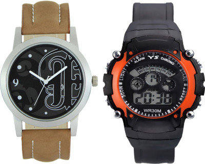 

SRK ENTERPRISE Kids Watch Combo With Stylish And Sporty Look LR 0014_ Orange Sport Watch - For Boys