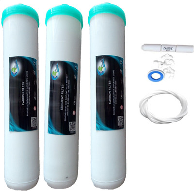 

Earth Ro System 1 Year RO service Kit with Jacco Inline set mod2 Solid Filter Cartridge(0.001, Pack of 7)