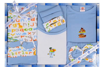 

Mini Berry Baby Clothing 13 Piece Gift Set(Blue)