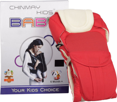 

Chinmay Kids bcbr1 Baby Carrier(Red, Back Carry)