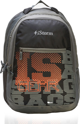 

Istorm IS Gear Black & Grey 30 L Backpack(Black, Grey), Is-355