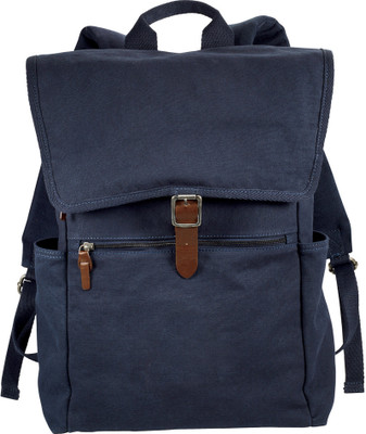 

Swiss Alternative® Mid 15 Cotton Computer Backpack 15 L Backpack(Blue)