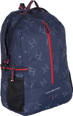 

Tommy Hilfiger Biker Club Alaska 23.6 L Medium Laptop Backpack(Blue), Navy