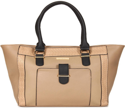 

Addons Modern Panelled Tote Multipurpose Bag(Beige, 5 L)