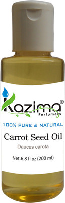 

KAZIMA Carrot seed Essential Oil (200ML) 100% Pure Natural & Undiluted For Skin care & Hair treatment(200 ml)