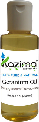 

KAZIMA Geranium Essential Oil (200ML) 100% Pure Natural & Undiluted For Skin care & Hair treatment(200 ml)