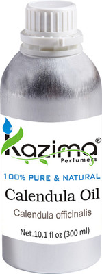 

KAZIMA Calendula Essential Oil (300ML) 100% Pure Natural & Undiluted For Skin care & Hair treatment(300 ml)