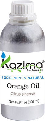 

KAZIMA Orange Essential Oil (500ML) 100% Pure Natural & Undiluted For Skin care & Hair treatment(500 ml)