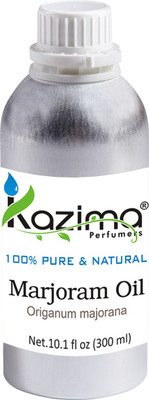 

KAZIMA Marjoram Essential Oil (300ML) 100% Pure Natural & Undiluted For Skin care & Hair treatment(300 ml)