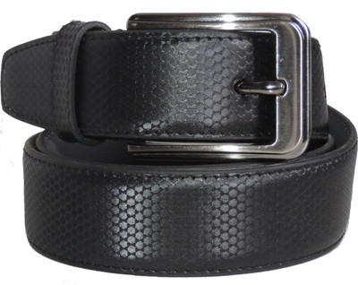 

Elgator Men Casual Black Artificial Leather Belt