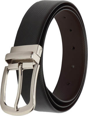 

Chisel Men Formal Black Genuine Leather Reversible Belt