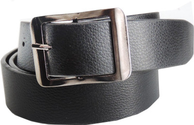 

Elgator Men Casual Black Artificial Leather Belt