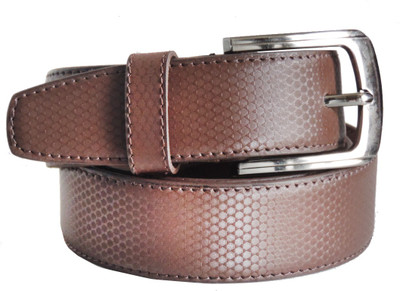 

Elgator Men Casual Brown Artificial Leather Belt