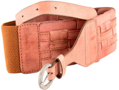 

trysco Girls Casual Tan Genuine Leather Belt