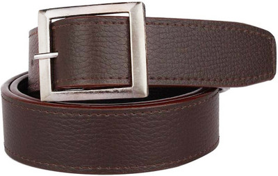 

Elgator Men Casual Brown Artificial Leather Belt