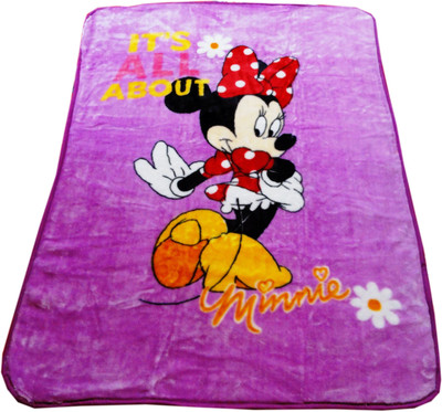 

amk Cartoon  Blanket(Microfiber, Purple, Red, Yellow