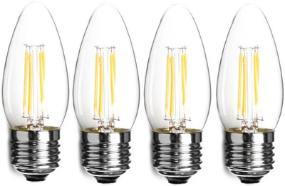 Origin 6 W Basic Candle E27 LED Bulb(White, Pack of 4)