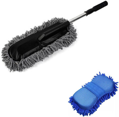 

CleanIT Super Clean Combo Car Microfiber Duster + Microfiber Sponge FTGMFBSP1349CLT Vehicle Interior Cleaner(465 g)