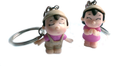 

JOSHISNEST Stylish Cute Couple Dolls Key Chain(Multicolor)