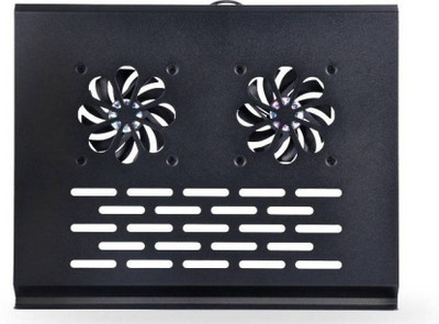 

Oxza 2 Fan Thunder Series Laptop Notebook Cooling Pad(Black)