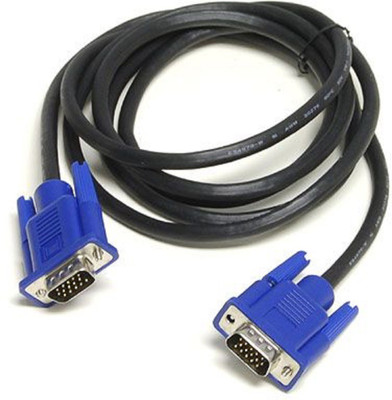 

DCT 1.5 MTRS VGA CABLE VGA Cable(Compatible with MONITOR, COMPUTER, MULTY PRODUCTS, Black)
