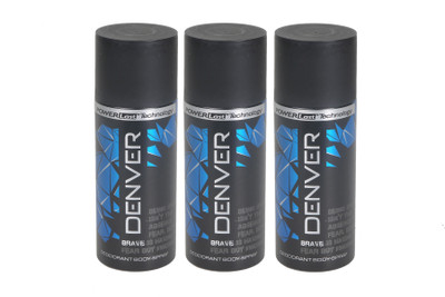 

Denver dn-brave3 Deodorant Spray - For Men(360 ml, Pack of 3)