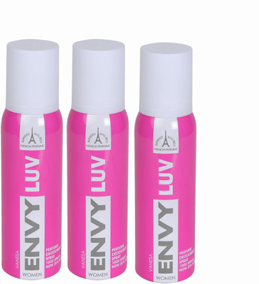 16 OFF on ENVY 1000 luv 3 Perfume Body Spray For Women 450 ml