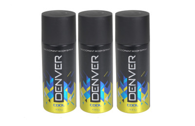 

Denver dn-cool3 Deodorant Spray - For Men(300 ml, Pack of 3)