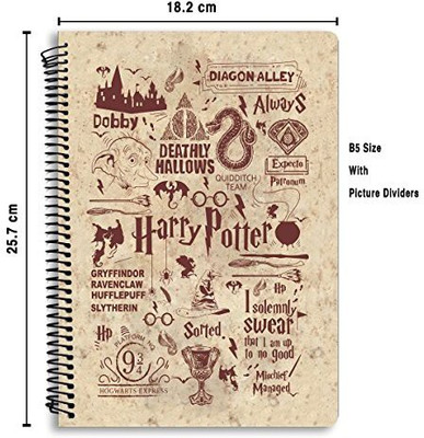 MC SID RAZZ B5 Notebook(Merchandise Design, Multicolor)