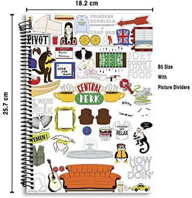 

MC SID RAZZ B5 Notebook(Merchandise Design, Multicolor)