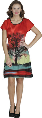 

Svt Ada Collections Women's A-line Red Dress