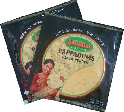 

Swadist Masala Papad Masala Papad 400 g(Pack of 2)