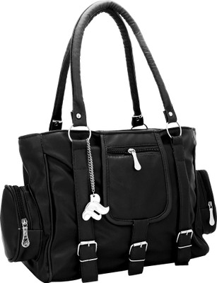 

Lady bar Hand-held Bag(Black)