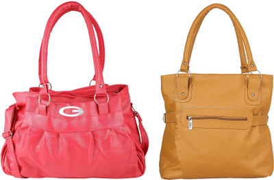 

Vera Stayle Shoulder Bag(Pink, Yellow)
