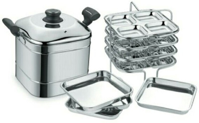 JVL SQUARE IDLY - DHOKLA MAKER SIM-PF Induction & Standard Idli Maker(4 Plates , 16 Idlis ) JVL SQUARE IDLY - DHOKLA MAKER SIM-PF Induction & Standard Idli Maker(4 Plates , 16 Idlis )