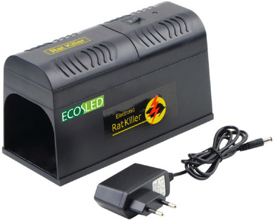 

ecosled High Voltage Electronic Rat & Rodent Trap - Electric Mouse Rodent Zapper Killer Get Rid of Mice, Mouse, Rat, Rodent