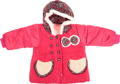

Zonko Style Full Sleeve Printed Baby Boys & Baby Girls Jacket, Darkpink
