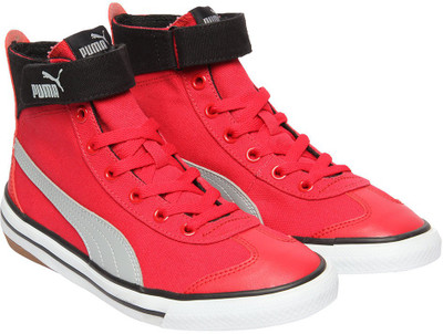 

Puma Boys & Girls Lace Sneakers(Red, Quarry poppy red white