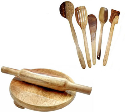 

CraftOnline crafts47 Brown Kitchen Tool Set Brown Kitchen Tool Set(Brown)