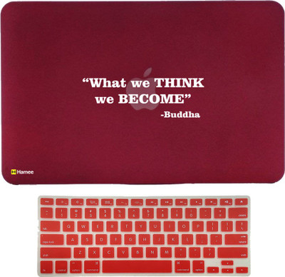 

Hamee MacBook Air 13 inch cover with Keyboard Skin Combo 112 Rubber Laptop Decal 13