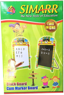 

Goyal 2 in 1 Black Board Cum White Board(Multicolor)