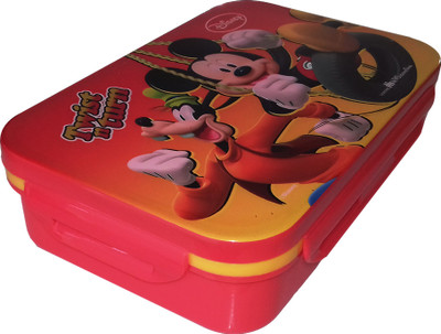 

KIDOZ KINGDOM MICKEY 1 Containers Lunch Box(500 ml), Multicolor