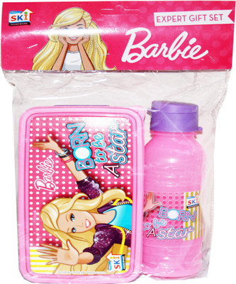 

ski barbie lunchbox 2 Containers Lunch Box(1000 ml), Pink;purple