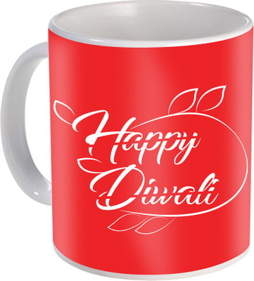

SKY TRENDS Gift For Diwali Ceramic Coffee St-20 Ceramic Mug(350 ml), Multicolor